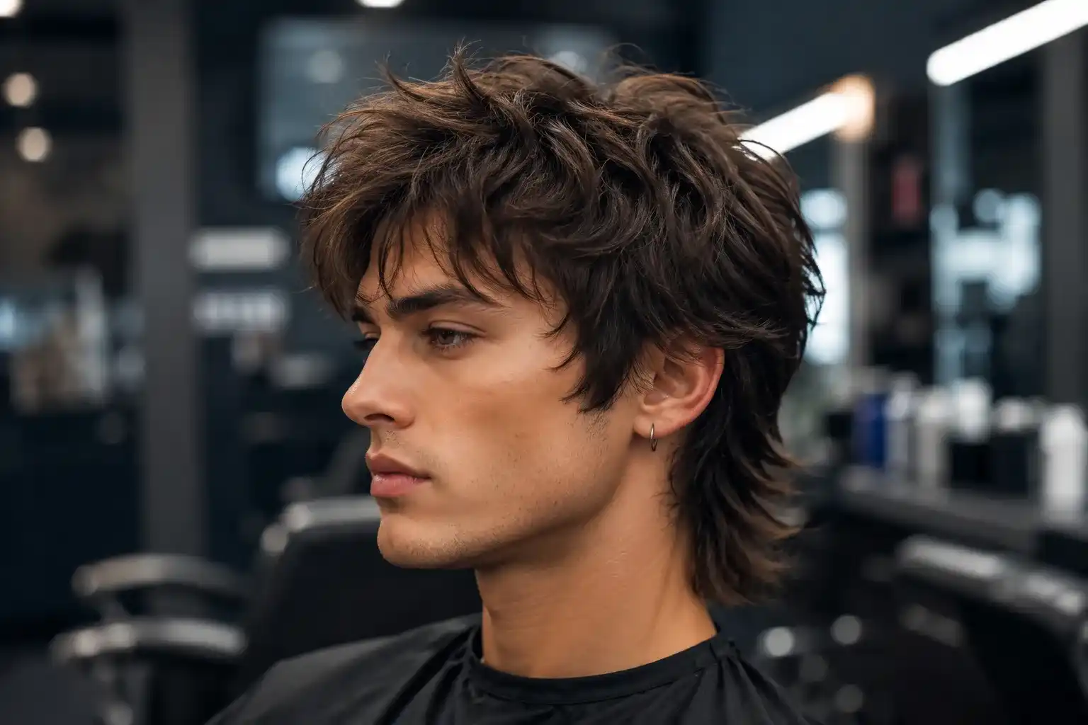 Wolf Haircut Men