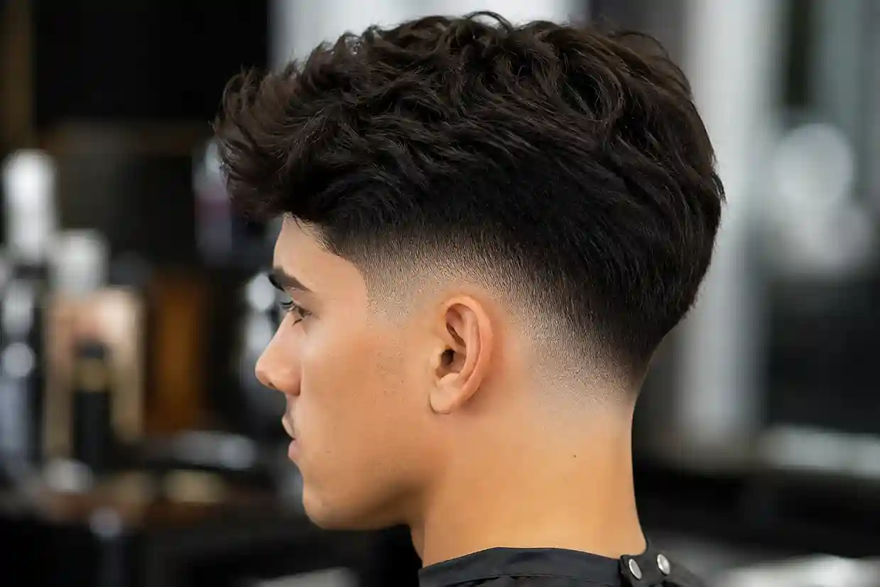 Taper Fade Haircut Men