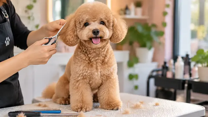 Mini Poodle Haircut