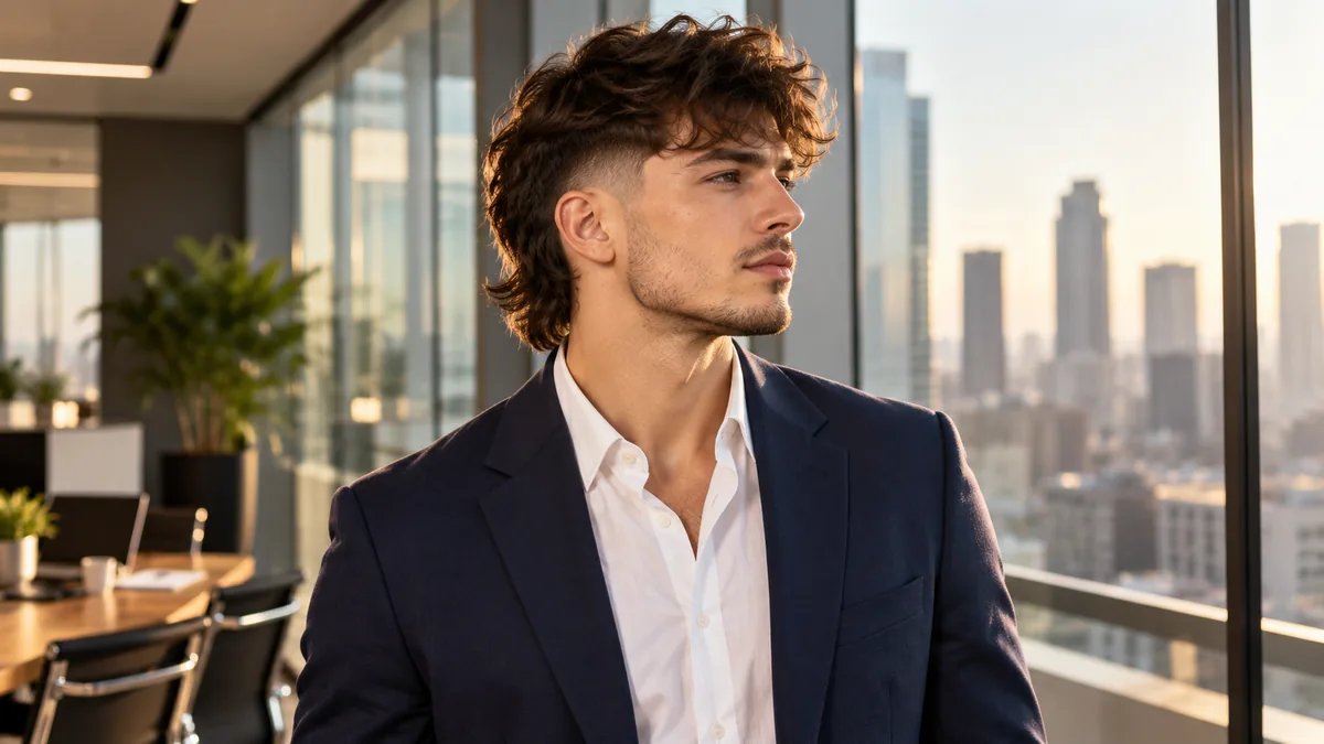 Corporate Mullet: The Bold Hairstyle Trending in Offices