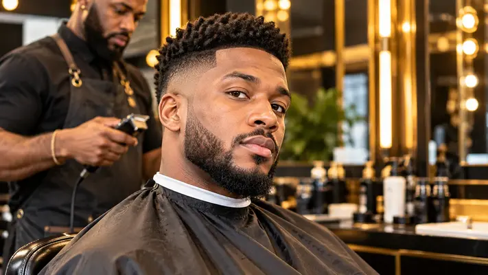 High Top Haircut Curly
